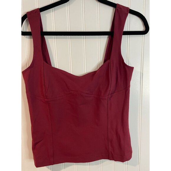 NWOT Free People Intimately Pomegranate Tank Top Small - Picture 5 of 13